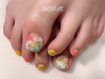 ネイルサロン ブルーム(BLOOM)/フットジェル535
