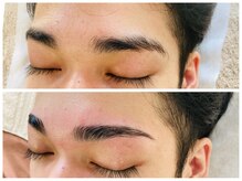 ブリリアン/下向き眉の毛流れもキレイに改善