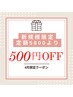 4/30まで！【ご新規様限定☆】定額5800円から500円オフ！！