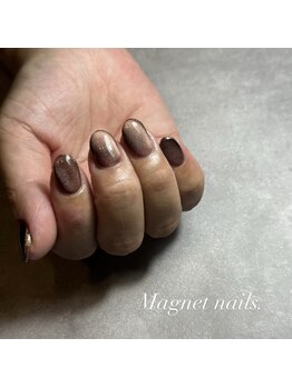 ネイルサロン アンド スクール ルアン(Luan)/マグネットのカラーも豊富♪