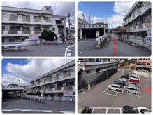 サロンすぐ側に駐車場ございます！21番をご利用くださいませ