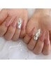 【HAND/jr.Nailist】U24◎10本長さ出し＋選べる4menu＋埋め尽くし2本 ¥8500