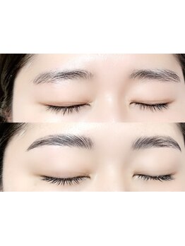 アイブロウメニューがあるサロン