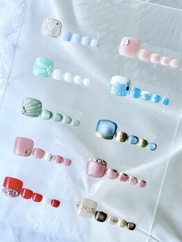 定額フットネイル