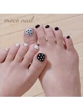 モコネイル(moco nail)/【フット】☆親指アート☆