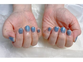 ケーケー(K.K)/ブルーマグネットネイル