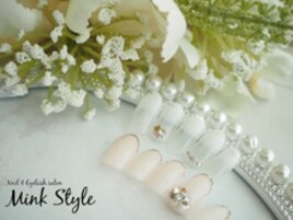 ブライダル　ウエディングネイル