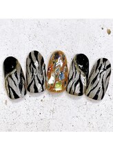 ネイルアンドまつげ リュフェール 五反田(Nail Lufaire)/アニマルネイル