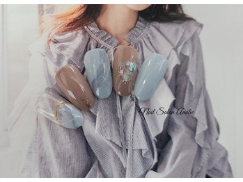 ネイルサロン アミティエ(Nail Salon Amitie)/大理石カジュアルNail