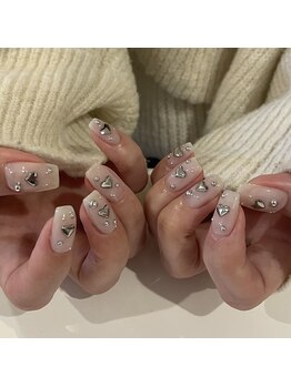 ムーイ 外苑前(mooi.)/heart × silver