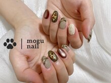 モグネイル(Mogunail)/バレンタインネイル／冬ネイル