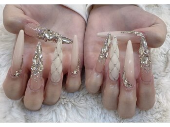 エスフィーネイルサロン ブリーユ(Esfy nailsalon Brille)/ベイビーブーマーロングネイル