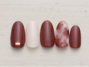 Nail Mix 宇都宮インターパーク店【ネイルミックス】【5月1日 NEW OPEN(予定)】/チョコマーブル 4990円