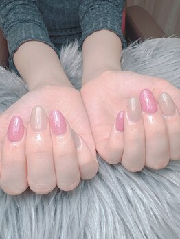 2色☆シンプルネイル