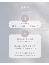 リノア(Linoa)/よくあるご質問【ヒゲ脱毛】