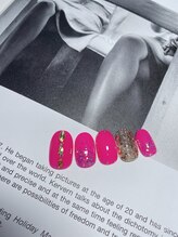 ネイルサロン ティディ(TIDY)/夏ビビットネイル