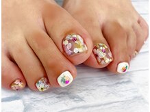 ソンリエ 青竹店(SONRiE)/春のフットネイル