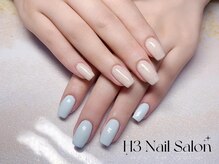 エイチスリー(H3)/2色のワンカラーネイル