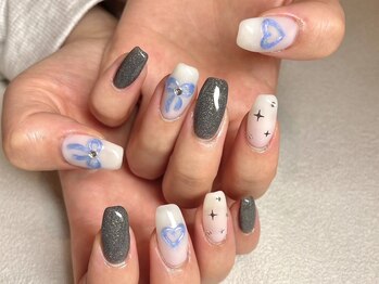 ネイルサロン ジュノ(JUNO)/アート4本 担当るみ