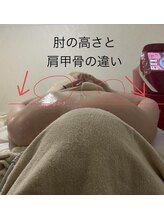 ウツク(utuku)/左側をマシンで筋膜リリース　