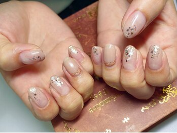 アートドットエヌ(Art.N)の写真/シンプル/大人ニュアンス☆毎日ネイルを見るのが楽しみなデザインをご用意♪月替りの定額コースも◎