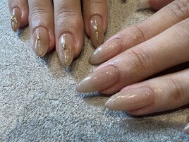 キレイめニュアンスネイル