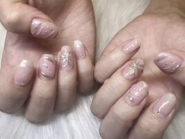 ミラーネイル☆パラジェル使用