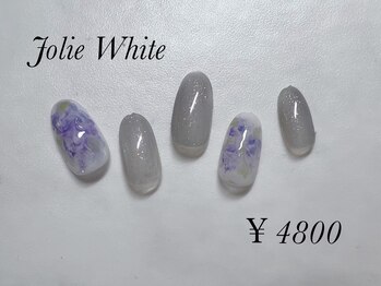 トータルラグジュアリーサロン ジョリーホワイト 綾瀬店(Jolie White)/【定額4800円デザイン】
