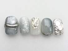 アイネイルズ 池袋店(I-nails)/ミラーブルー