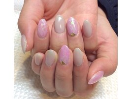 ~オーロラホイルネイル~