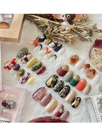 和装似合うネイルも♪