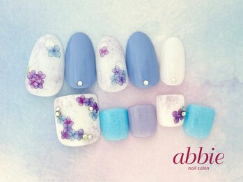 ネイルサロンアビー 北千住店(abbie)/梅雨ネイル◇¥10263/¥12375