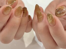【Karin.m】ブラウンゴールド