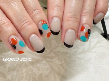 ネイルアンドアイラッシュ グランジュテ(GRANDJETE)/ネイル