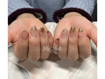 エムジーネイル(Mg Nail)/ミラーグラデーション