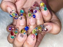 渋谷センター街ZARA目の前3階★スカルプネイル 3dネイル 地雷女子 ギャル 推しネイルが得意♪渋谷ネイル
