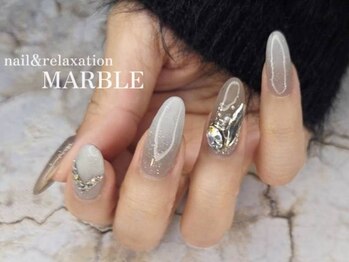 ネイルアンドリラクゼーション マーブル(MARBLE)の写真/[新規オフ無料]選ばれ続ける理由は『とにかく技術が高いから』持ち込みはもちろん多彩なアートが楽しめる！