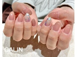 定額くすみピンク