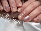 定額シンプル・大人上品ネイル♪
