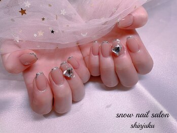 スノーネイルサロン 新宿店(Snow nail salon)/別途パーツ購入