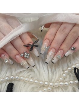 リンドネイル バイ モカ アンド ララ(Lind nail by moca and LaLa)/大人モテネイル