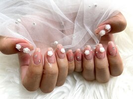 【Rika】薔薇ネイル