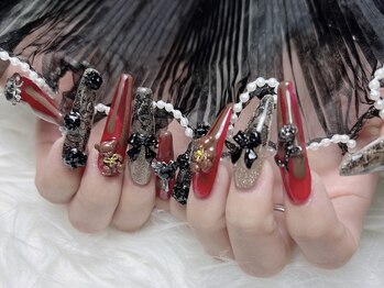 ケードット(K.)/バレンタインネイル