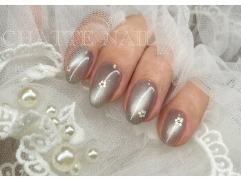 シャットネイル(CHATTE NAIL)/爪育デザインネイルBコース