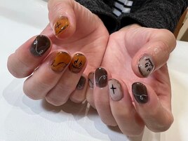 ハロウィンネイル