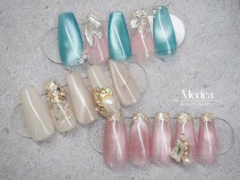 ガラスフレンチ/特殊ビジュー