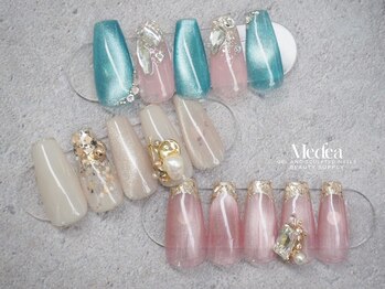 ガラスフレンチ/特殊ビジュー