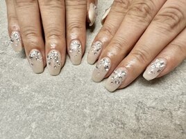 2025秋ネイル【ストーンネイル】