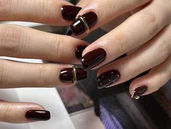 デューネイルスタジオ(dew nail studio)/ボルドー