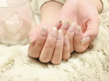 glitter gradation &nbsp;nail